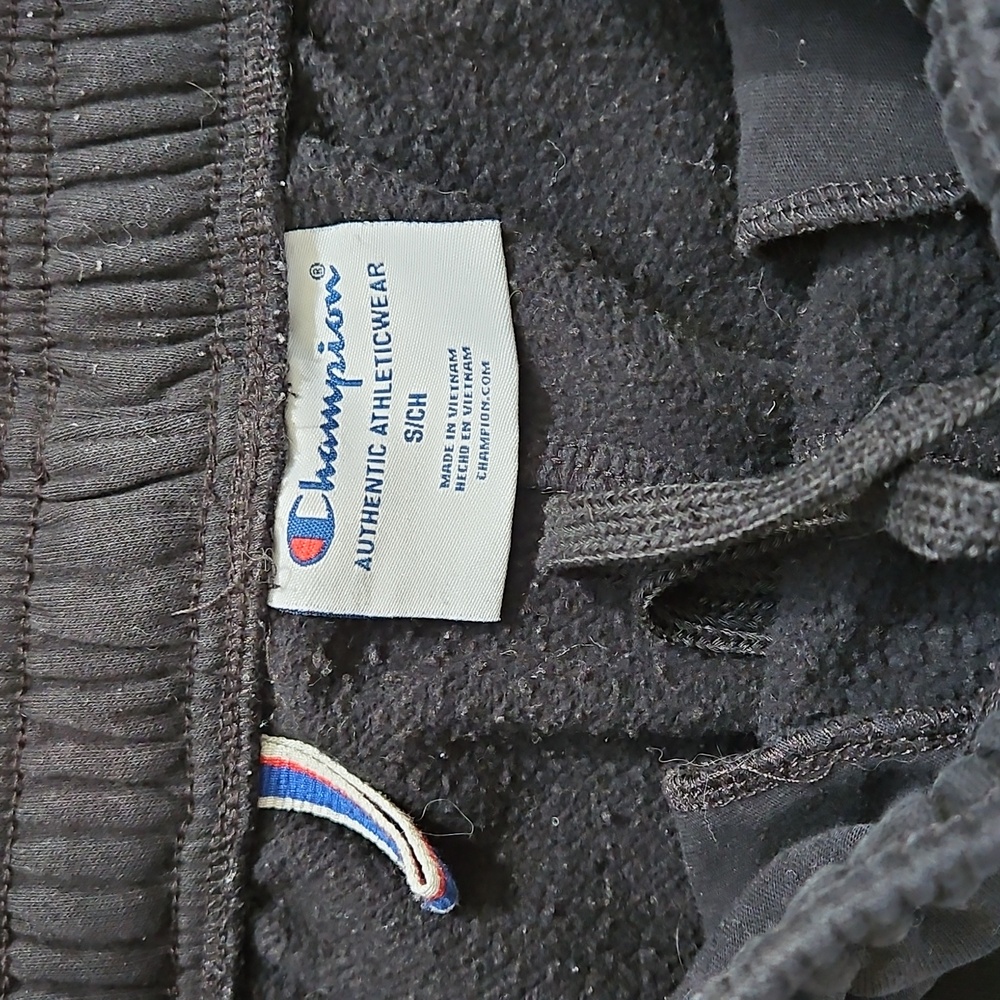 Champion Black Joggers Size Small - Picture 3 of 5